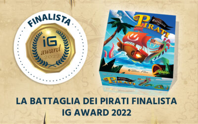La battaglia dei Pirati finalista a ioGioco Award 2022